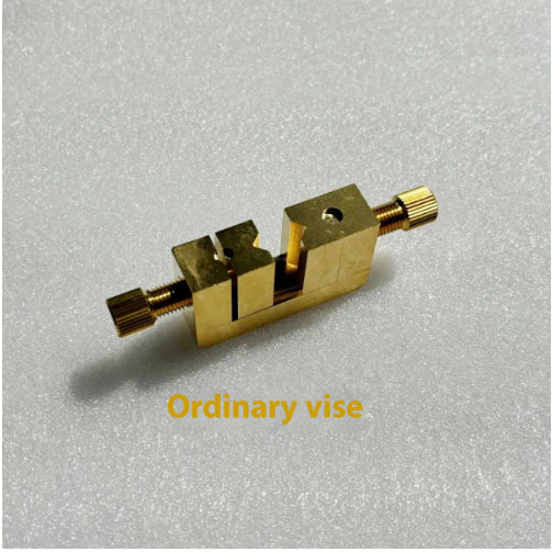Tornillo de Banco para Relojería en Cobre Puro con Base Fija de Escritorio - Image 6
