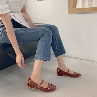 Zapatos de Tacón Cuadrado Grueso para Mujer - Image 31