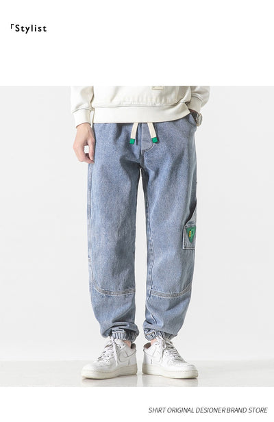 Pantalones Hombre Corte Relajado Ajuste Cónico - Image 12