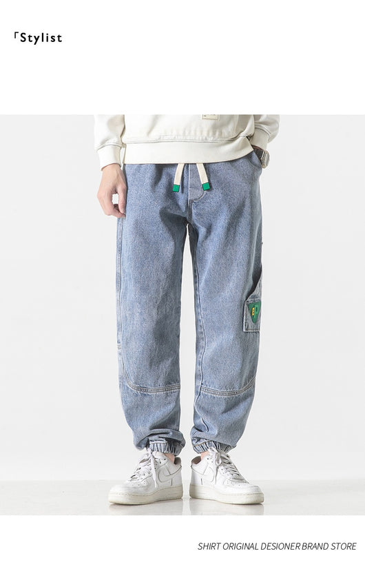 Pantalones Hombre Corte Relajado Ajuste Cónico - Image 12