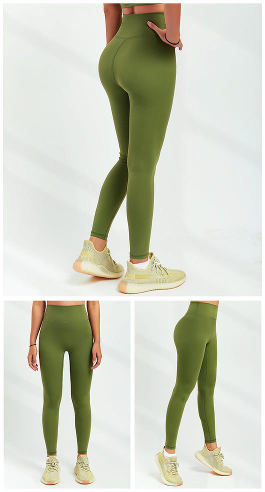 Pantalones Yoga Cintura Alta Ecológicos de Tela Reciclada - Image 14