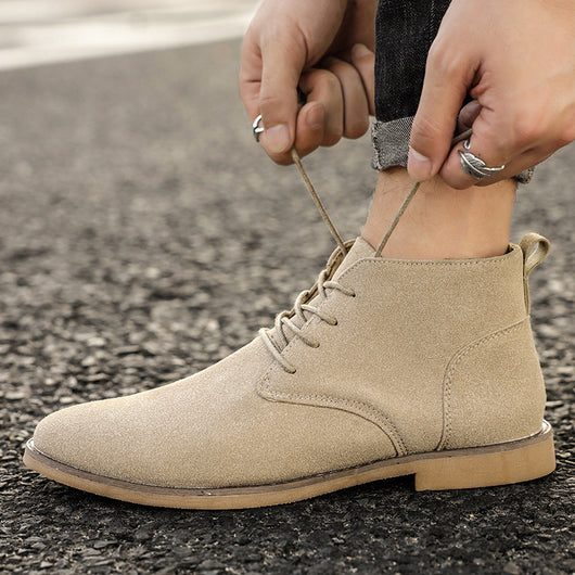 Zapatos y Botas de Negocios Retro Británico para Hombre - Image 22