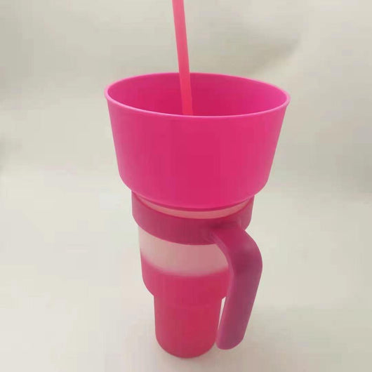 Vaso con Popote y Asa para Snacks - Gadget de Cocina Multifuncional - Image 33