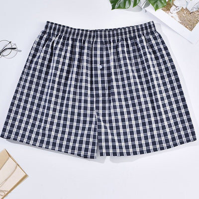 Pantalones Casuales de Algodón Estampado a Cuadros - Corte Holgado y Transpirable - Image 18