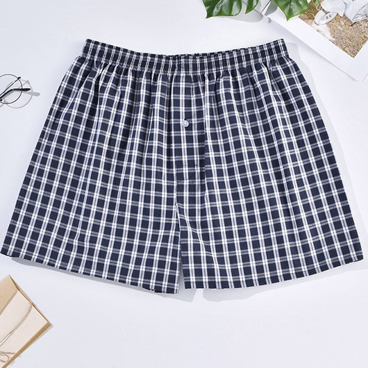 Pantalones Casuales de Algodón Estampado a Cuadros - Corte Holgado y Transpirable - Image 18