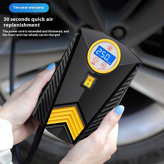 Compresor de Aire Portátil 12V para Auto - Inflador Eléctrico