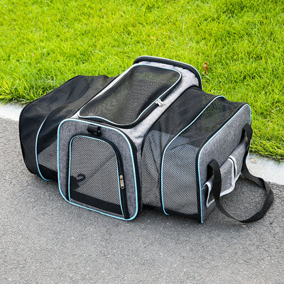 Transportín Felino Extensible Portátil con Ventilación Mejorada - Image 4