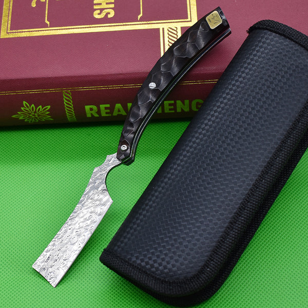 Cuchillo Plegable Damascus para Camping y Aventura Outdoor - Image 7