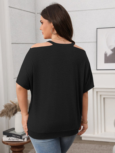 Blusa Holgada de Hombro Caído con Mangas Murciélago - Image 17