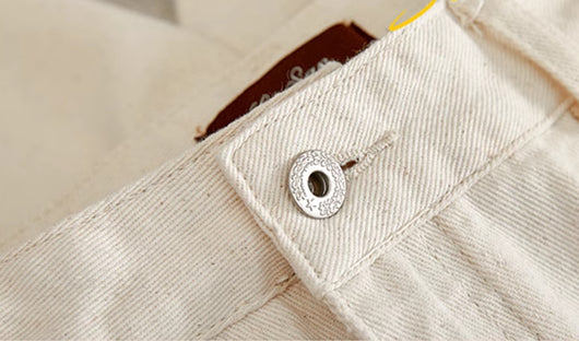 Jeans Rectos de Algodón Británico Estilo Old Money - Corte Bootcut Clásico - Image 13