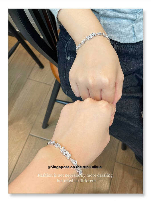 Pulsera de Lujo con Diseño de Flor Glicina del Bosque - Image 10