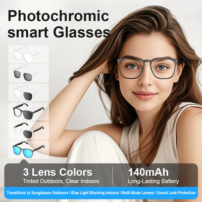 Gafas Inteligentes de Traducción con Fotocromía y Bluetooth - Image 2