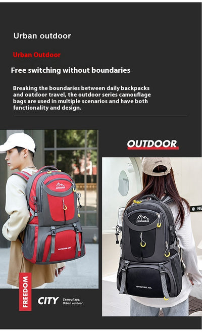 Mochila de Montaña 60L de Gran Capacidad para Senderismo Hombre y Mujer - Image 30