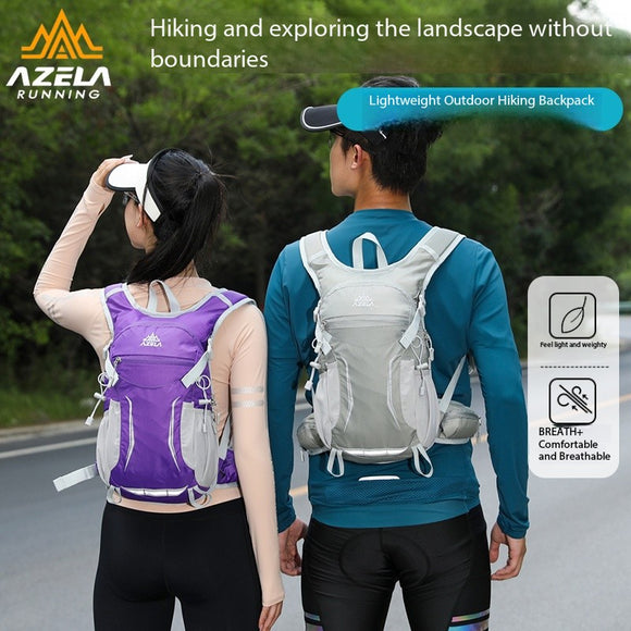 Mochila de Hidratación AZELA Ligera con Malla Transpirable para Trail Running, Senderismo y Ciclismo