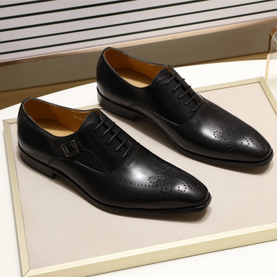 Zapatos Oxford de Cuero para Hombre - Estilo Ejecutivo - Image 16