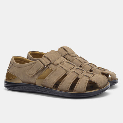Sandalias de Cuero para Hombre Estilo Casual Hipster Ligeras y Cómodas - Image 4