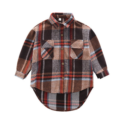 Camisa Cuadros Niña Corte Dovetail Moda - Image 7
