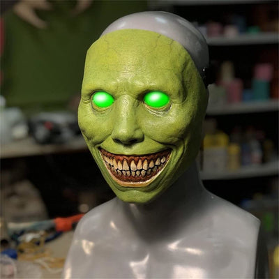 Máscara de Demonio Blanco Aterradora para Halloween - Image 8