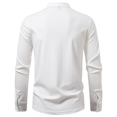 Playera Casual de Manga Larga con Cordón Ajustable para Hombre - Image 19