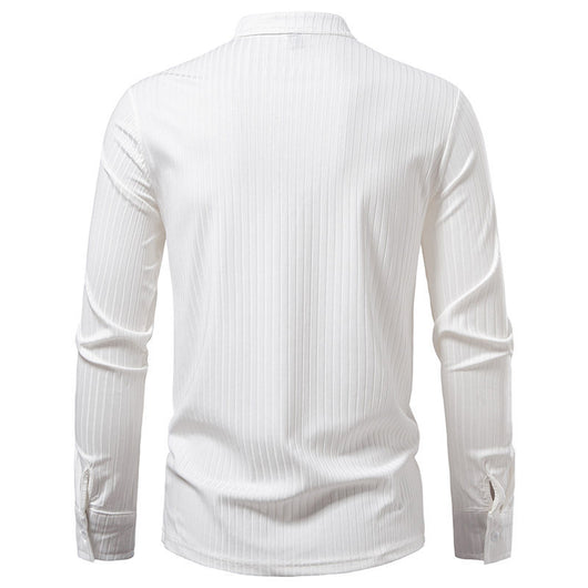 Playera Casual de Manga Larga con Cordón Ajustable para Hombre - Image 19