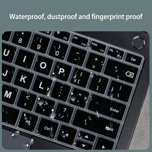 Protector de Teclado Colorido para Laptop - Película Transparente Trendy - Image 2