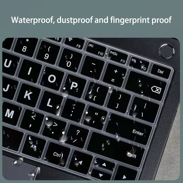 Protector de Teclado Colorido para Laptop - Película Transparente Trendy