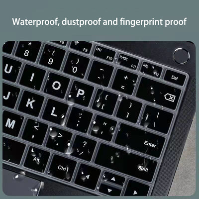 Protector de Teclado Colorido para Laptop - Película Transparente Trendy - Image 2