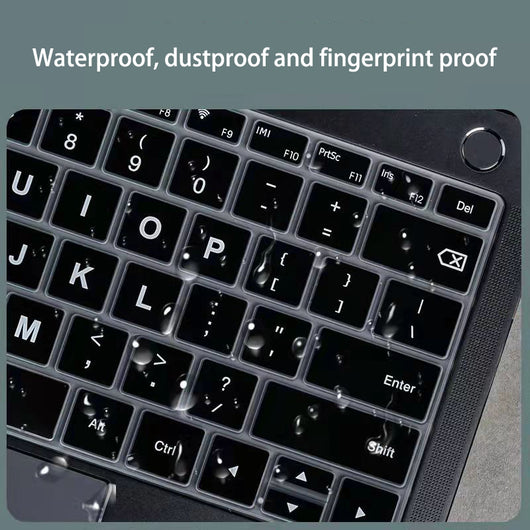 Protector de Teclado Colorido para Laptop - Película Transparente Trendy - Image 2