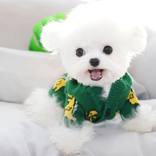 Suéter Jacquard para Perros - Diseño Elegante y Cómodo