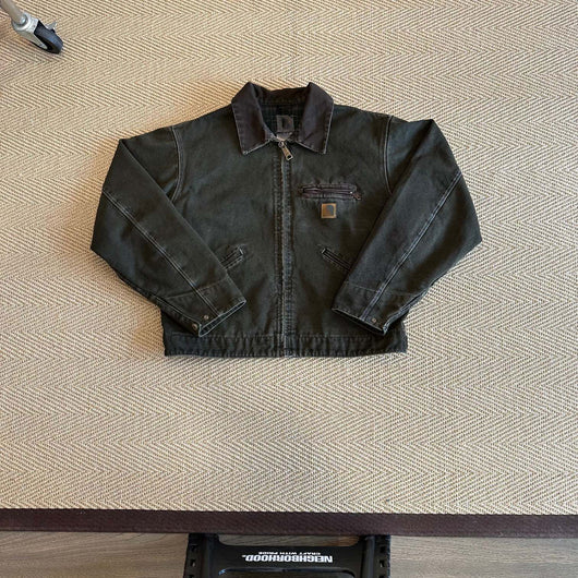 Chaqueta de Cuero con Cierre Tooling Corta y Ancha para Hombre - Image 42