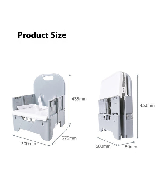 Silla de Comer Portátil Plegable para Niños - Grado Alimentario - Image 20