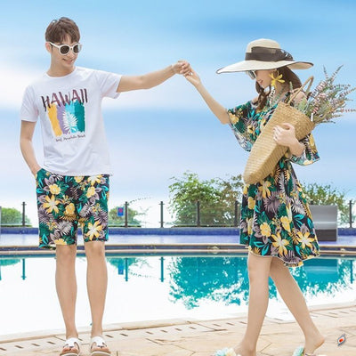 Conjunto de Playa para Parejas - Traje de Baño Coordinado Verano - Image 7