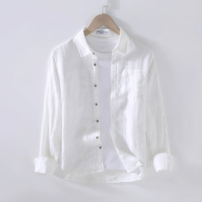 Camisa Suelta Cuello Cuadrado Estilo Retro Arrugada - Image 7