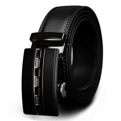 Cinturón de Cuero Doble Capa Estilo Business Casual - Image 6