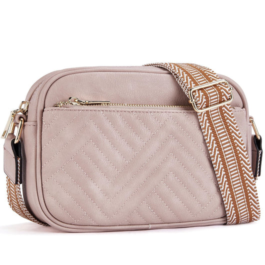 Bolsa Crossbody Multiusos con Diseño Vaca y Cierre de Cremallera - Image 18