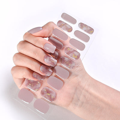 Pegatinas de Uñas en Gel Semipermanente 3D - Impermeables y Duraderas - Image 30