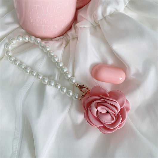 Funda Protectora Bluetooth Camellia Pearl con Cadena - Auriculares Inalámbricos - Image 12