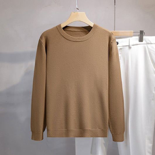 Suéter Holgado Oversized Cuello Redondo para Hombre - Image 13