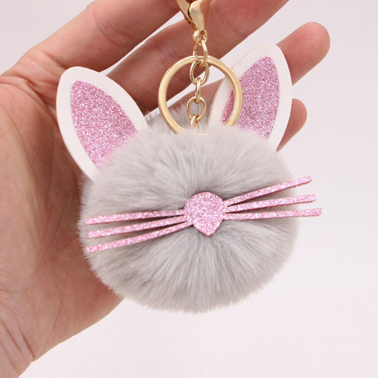 Llavero Peluche Gatito Adorable con Orejas Personalizadas - Image 13