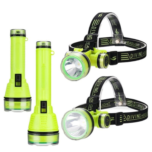 Linterna Frontal de Buceo LED de Alta Potencia con Enfoque Fijo y Batería de Larga Duración - Image 5