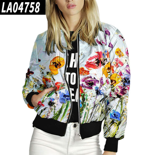 Uniforme de Béisbol para Mujer con Cuello Alzado y Estampado Floral - Image 4