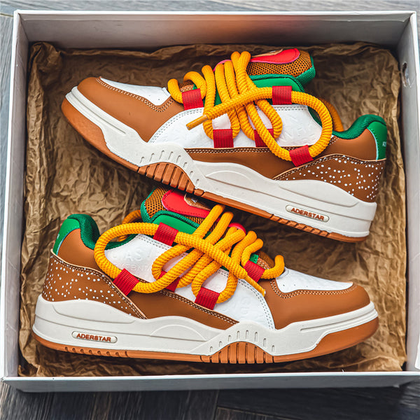 Tenis Retro Altos Hamburg Fries para Deportes y Estilo Casual de Verano