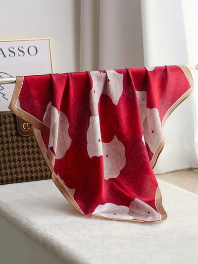 Pañuelo de Seda Cuadrado Lujo Elegante - Accesorio Premium para Regalo - Image 11