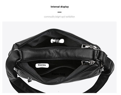 Bolso Crossbody de Cuero Suave Texturizado para Mujer - Image 12