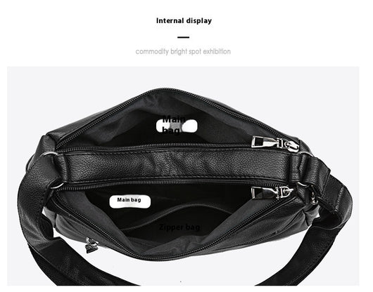 Bolso Crossbody de Cuero Suave Texturizado para Mujer - Image 12