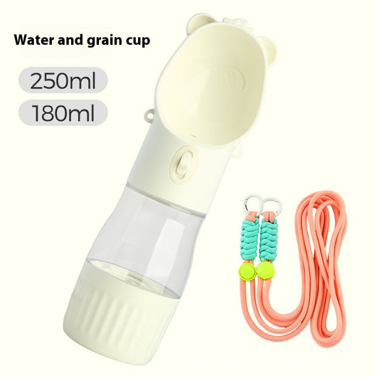 Botella de Agua Portátil 2 en 1 para Perros y Gatos con Comedero Integrado - Image 17