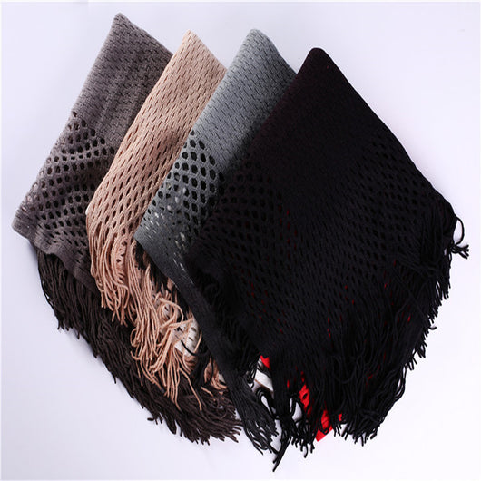 Abrigo Capa de Lana Teñida Reversible con Capucha - Image 15
