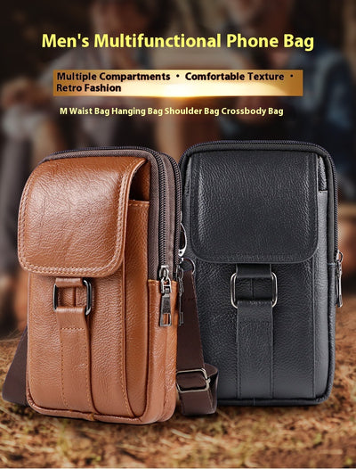 Bolsa de Trabajo Multifuncional con Cinturón y Bandolera para Hombre - Image 9