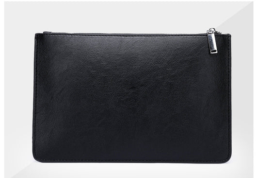 Cartera Ejecutiva de Cuero PU a Cuadros para Hombre - Image 21