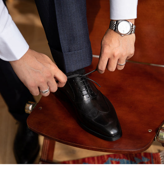 Zapatos Brogue de Cuero para Hombre - Calzado Formal Ejecutivo - Image 10